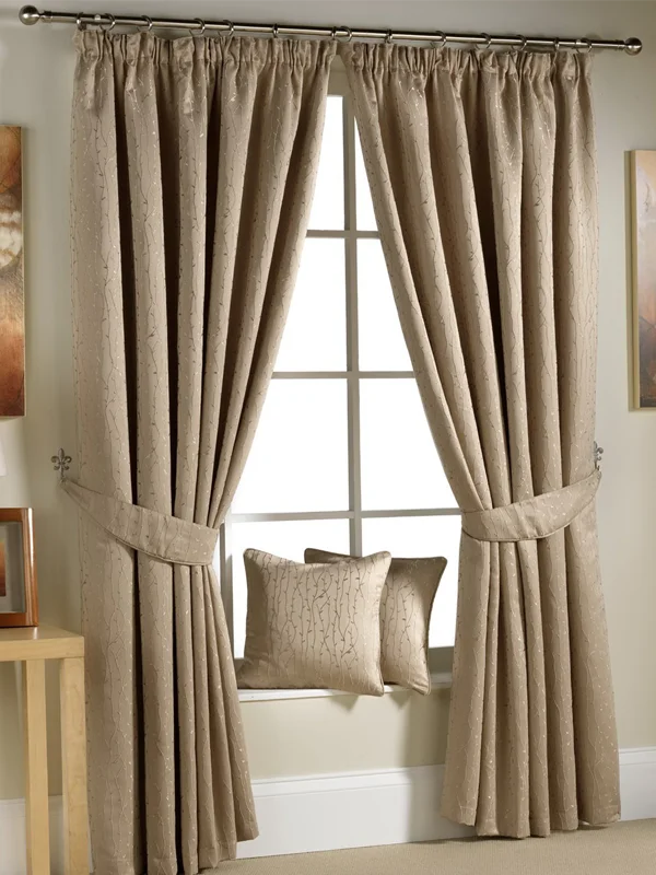 variety of curtain stitching and accessories